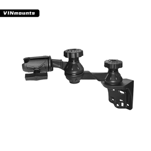 12''Vertical Double Straight Swing Arms Holder W/6.25" X 2" Rectangle Ball Base VIN-TYQ-HB-04L - Product Image 6