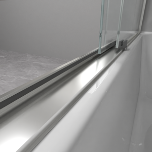 Recinto de ducha deslizante de aluminio <span class=keywords><strong>iGlass</strong></span> con marco Puerta de ducha de bañera de baño - Product Image 4