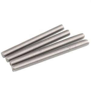 Boulons à tige filetée entièrement filetée en PTFE, oxyde noir, ASTM A193 Grade B7, avec écrous hexagonaux lourds A194 2H Gr.7 - Product Image 1