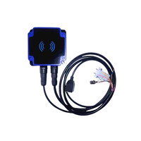 Lector RFID UHF Industrial HECERE, 860-960 MHz, RS485/TCP/IP, Modbus, ISO18000-6C, EPC Gen2, 64 bits, <6 ms, 0-2M, Activo/Pasivo, PLC