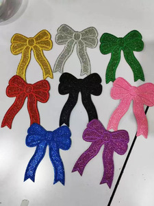 Nuevo hierro caliente en 4 pulgadas/4,7 pulgadas bordado colorido brillo arco parche para sombrero sudaderas con capucha Decoración - Product Image 2