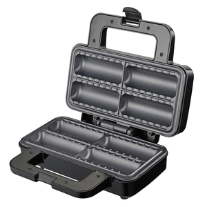 Machine à collations 4 en 1 Machine à saucisses multifonctionnelle <span class=keywords><strong>pour</strong></span> de délicieuses poches à pizza Hot Dogs <span class=keywords><strong>Tarte</strong></span> aux pommes Rouleau de <span class=keywords><strong>chocolat</strong></span> Repas salés - Product Image 6