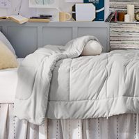 Échantillon gratuit de couette ultra douce toutes saisons avec insert de couette couettes matelassées couette de literie alternative en duvet avec onglets d'angle