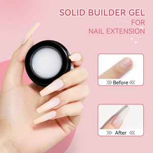 Gel Sólido para Esculpir Uñas 3D: Transparente y Blanco, Antiadherente para Esculpir - Product Image 5