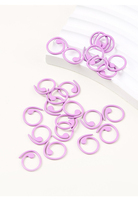 16x15mm 50PCS Marqueurs de point à tricoter en alliage à base de zinc Spirale Multicolore Peint Marqueur Boucle Crochet Point Aiguille Clip