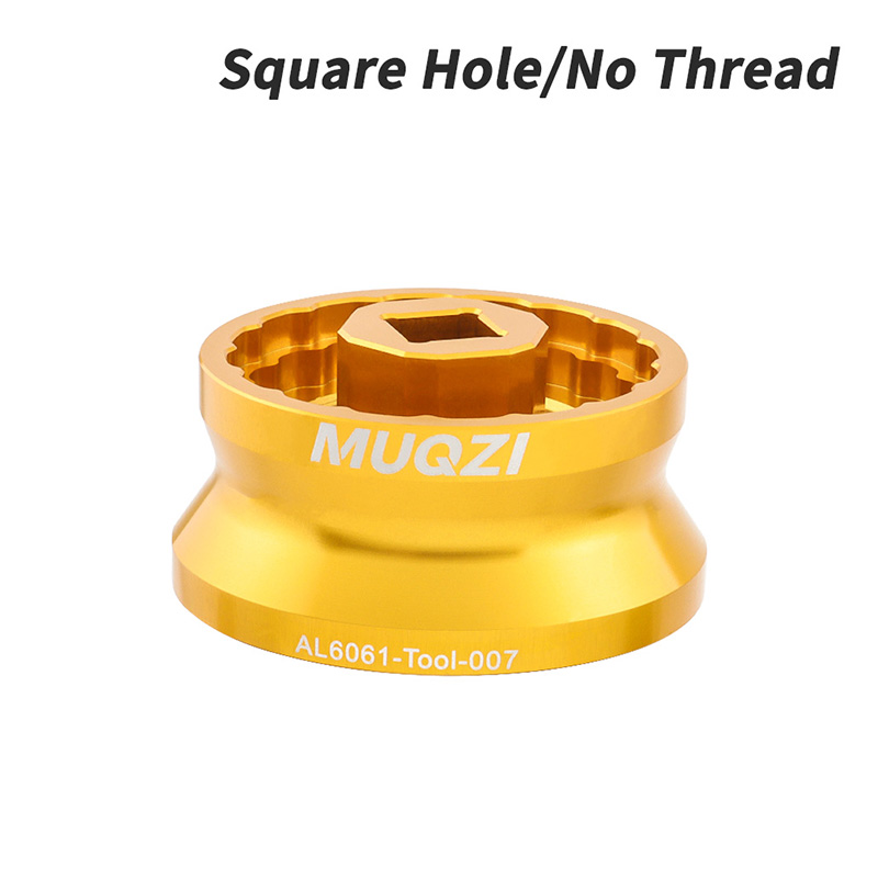 Square Hole/No Thread-Gold