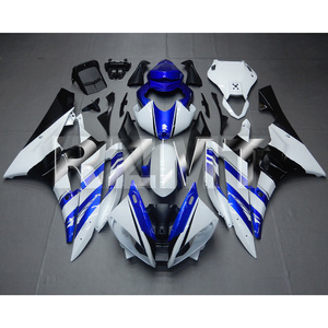 Kit Carene Moto Personalizzate in ABS a Iniezione per YAMAHA <span class=keywords><strong>YZF</strong></span> R6 2006-2007 <span class=keywords><strong>YZF</strong></span>-R6 YZF600 - Parti Carrozzeria Y0607-105a - Product Image 1
