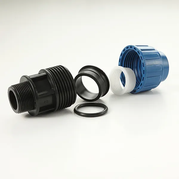 16-110mm PE pipe quick connect male coupling