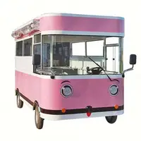 Европейское Качество, прицеп для хот-догов с тремя колесами, небольшой Мобильный автомобиль для еды