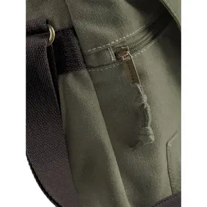 Sac de transport vintage en toile, merchandising personnalisé - Product Image 2