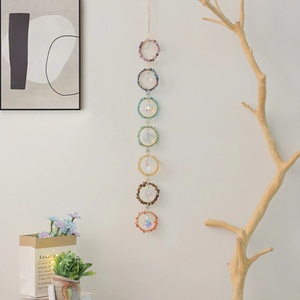 Nueva primavera cristal Natural grava atrapasueños cristal viento carillón decoración de la habitación colgante aéreo - Product Image 4