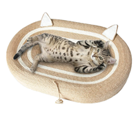 Lit pour chat en sisal classique Petlead - Utilisation en intérieur toute saison