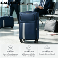 Valise en tissu Oxford 20 pouces, bagage cabine léger, imperméable, à roulettes, pour affaires