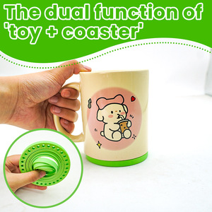 360 Rotating Coaster 3D Printed 12 Way Gyroscope Decompression Coaster Insulation Pad Home/office Decorative Cup Pad <b>Mug</b> <b>Holder</b> - Product Image 3