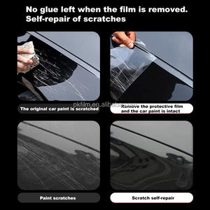 1.52*15m Ppfフィルム疎水性ナノコーティング高伸縮性自己治癒8.5 7.5Milカーペイント保護Tpuロールフィルム - Product Image 2