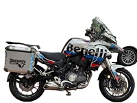 Moto d'aventure Benelli TRK502 500cc d'occasion, refroidie par eau, modèle TRK502, vitesse maximale >180 km/h, origine Jiangsu, pour toutes les routes