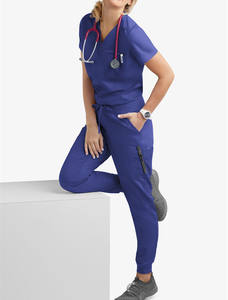 <span class=keywords><strong>Divise</strong></span> Ospedaliere Stile Scrubs in Vendita, Semplici <span class=keywords><strong>per</strong></span> Donne, Uniformi da Infermiera, Set di <span class=keywords><strong>Divise</strong></span> Impermeabili - Product Image 4