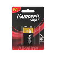 Pairder Prix compétitif Pile sèche super alcaline 6LR61 9v 500mAh
