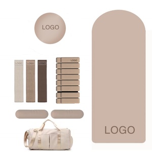 Nuevo Kit de Pilates con Logotipo Personalizado, Pelotas de Yoga para Entrenamiento de Fuerza, Anillos Circulares de Pilates, Pesas de Silicona para Tobillos y Resistencia - Product Image 1