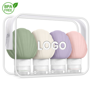 Silicone Travel Bottle for Cosmetics Squeeze Leakproof <b>Refillable</b> Silicone Toiletry Travel Accessories Bottles for Personal Care - Product Image 1