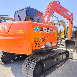 รถขุดไฮดรอลิกฮิตาชิ ZX75 คุณภาพสูง รถขุดตีนตะขาบฮิตาชิ ZX75 มือสองสำหรับขาย - Product Image 1
