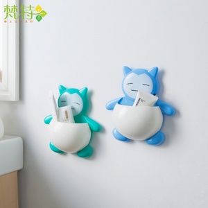 Support mural pour brosses à dents pour enfants, design mignon, décoration de salle de bain, vente en gros directe d'usine chinoise - Product Image 3