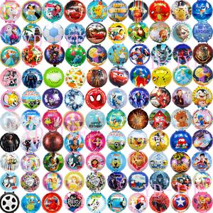 Palloncini in Foil da 18 Pollici con Personaggi dei Cartoni Animati all'Ingrosso, Giocattoli Gonfiabili ad Elio per Bambini, Decorazioni per Feste <span class=keywords><strong>di</strong></span> <span class=keywords><strong>Compleanno</strong></span> - Product Image 1