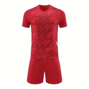 LJ 2025新シーズン有名サッカーユニフォームセットMans Football Wear Kitsサッカーユニフォームカスタムスポーツキットサッカージャージー - Product Image 3