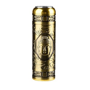 Rasoir électrique Panlong, design tête de Bouddha, corps en métal, charge Type C, étanche IPX5, rasoir rechargeable pour homme, 8,5 cm - Product Image 5