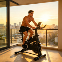 Vélo de spinning professionnel MaibuFit 20 kg pour salle de sport – Brésil