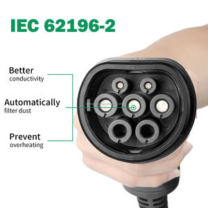 Chargeur EV portable de type 2 avec <span class=keywords><strong>prise</strong></span> australienne, câble de charge de 5 m, chargeur de <span class=keywords><strong>voiture</strong></span> électrique de 7 kW de type 2 pour usage domestique - Product Image 2