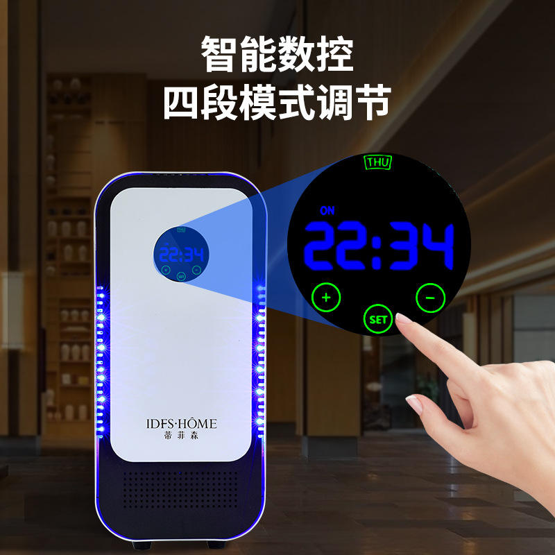 ตัวกระจายกลิ่นหอมของปืนใหญ่เหล็กขนาดเล็กสีขาว [แบบสัมผัส]