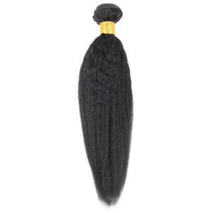 Kinky Straight 100% Virgin Remy Haar Bulk Bundels Multi-Donor Klitvrij 8 Inch Natuurlijke Textuur Yaki Stijl voor Vlechten - Product Image 4
