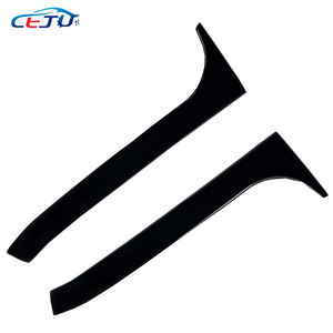 2Pcs Car Rear Window Spoiler Side Wing Canard Canards Splitter pour VWGolf <span class=keywords><strong>6</strong></span> MK6 GTI/GTR/GTD - Product Image 2