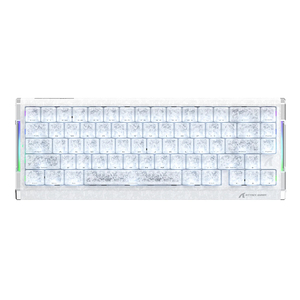 Clavier de jeu filaire ATTACK SHARK R68 HE en fibre de carbone avec déclenchement rapide, interrupteurs magnétiques, RT 0,005 mm, Polling 8K, RGB - Product Image 3