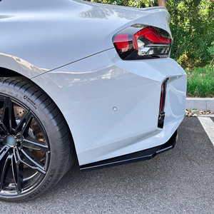 Bmw 2 Series M2 G87 2023+ Rear Bumper Lip Corner Spoiler Carbon Fiber Texture Exterior Modification - Product Image 2