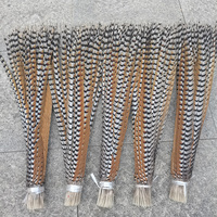 Plumes de faisan artificielles Xi Yu Arts XY-RPF en gros, 60-160 cm+, longues, boîte en carton pour utilisation au carnaval