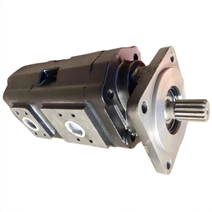 Pompe à engrenages de transfert d'huile en fonte Huamao série JHP2040/2032, double pompe en tandem pour machine de forage d'exploration, construction - Product Image 2