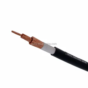 Cable de tierra de 2 núcleos aislado de PVC THHN THWN Cableado doméstico Conductores de cobre estañado Aislamiento de PTFE Cables de alimentación de construcción