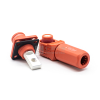 Connecteur de batterie de stockage d'énergie Renhotec HV, câble d'alimentation, prise 200A, certifié CE ROHS, type à sertir pour câble de 50 mm²