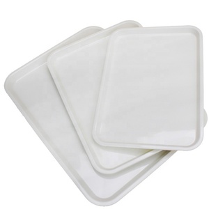 Vassoio in Plastica ABS Personalizzato Stampato a Iniezione, Vassoio Rettangolare Antiscivolo per Ristoranti e Fast Food - Product Image 2