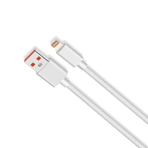 Mfi chứng nhận bện Nylon Cáp USB cho <span class=keywords><strong>IOS</strong></span> sạc nhanh và đồng bộ dữ liệu cho Iphone bền rối miễn phí sạc cho máy in - Product Image 3