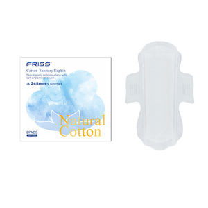 Serviettes hygiéniques anions ultra minces logo personnalisé OEM d'usine Serviettes hygiéniques en coton biologique respirant super absorbant - Product Image 3