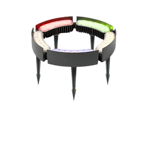 Faro LED RGB a Ruota <span class=keywords><strong>da</strong></span> 18W IP65 Impermeabile DMX per Esterni, Giardini, Parchi, Decorazioni Natalizie e Illuminazione d'Atmosfera per Alberi - Product Image 4