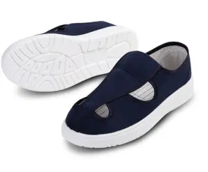 ESD PU PVC SPU 클린룸 신발 정전기 방지 부츠 라이트 블루 정전기 방지 스틸 발가락 안전 신발 정전기 방지 ESD 신발