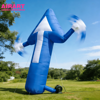 Mannequin gonflable publicitaire de style Air Dancer |   Publicité Air Man pour les entrées de magasins |   Homme ballon gonflable