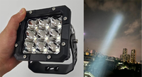 Projecteur de travail LED longue portée 500M, projecteur laser étanche IP67 12V 24V, phare antibrouillard pour camion, SUV, VTT, 4x4 tout-terrain