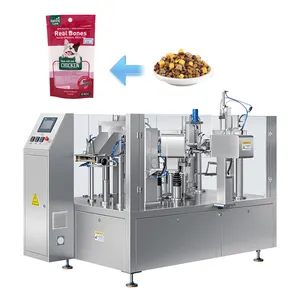 Good Price Stand Up Pouch Filling And Sealing Machine Automatic Dog Cat Food Packing Machine