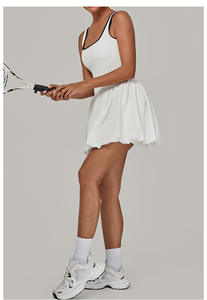 Sunquest女式定制泡菜穿高尔夫网球瑜伽裙二合一裙内置短裤运动运动服 - Product Image 5