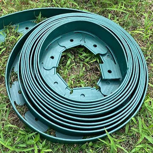 Bordure de jardin en plastique PE Sunsbuild, bordure de gazon en pierre, durable, flexible, design extérieur, protection UV, décoration de jardin - Product Image 6